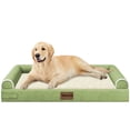 thumbnail image 1 of Cama Grande para Perro NANUYA Ortopédica 66x56 cm Impermeable Verde, 1 of 9