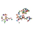 thumbnail image 4 of Fishing Beads, Float Balls Stopper 100PCS Hard Resin  For Outdoor, 4 of 8