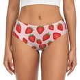 thumbnail image 1 of Balery Strawberries Ropa Interior de Algodón para Mujer con Dibujo – Braguitas Cómodas y Elásticas, Estilo Clásico-X-Large, 1 of 6