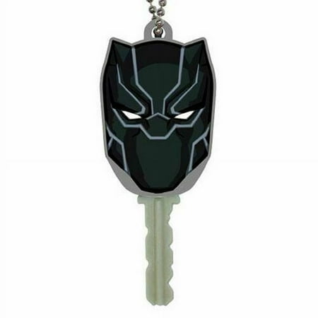 Key Cap - Marvel - Black Panther Face Soft Touch PVC Key Holder New 68872