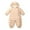 Beige, variant on Ruyang Toddler Puffer Snow Pants Baby Boys Girls Winter Warm Snowsuit Zip Up Quilted Down Overalls Windproof Ski Bibs Outfit