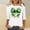 02-White st patricks day shirts womens, variant on Mceream St Patty's Day Shirt Women 2026 Casual Graphic Tees Plus Size 3/4 Sleeve Irish Clover Shirts Funny Saint Patrick's Tunic Tops Pink M