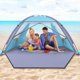 thumbnail image 1 of Carpa de Playa Happy Travel con Protección UV UPF 50+ para 3 a 8 Personas, 1 of 7