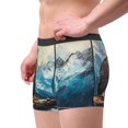 thumbnail image 2 of Balery Iceberg Bald Eagle Calzoncillos bóxer para hombre, ropa interior de algodón suave y transpirable con cinturilla de nailon-XX-Large, 2 of 5