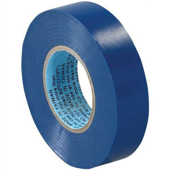 Aviditi T964618K 0.75 in. x 20 yards Blue Electrical Tape - Case of 200