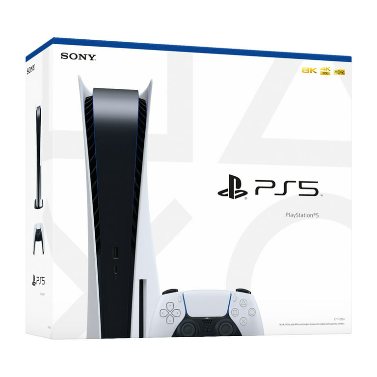 Sony PlayStation 5 Disc Version PS5 Gaming Console, AMD Ryzen Zen 