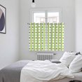 thumbnail image 3 of Saint Patrick's Day Kitchen Curtains Window Panels, Rainbow Clovers Green Striped Dots Insulated Window Treatment Curtain, Grommet Curtains for Bedroom/Living Room/Bathroom, 2 Piece 52"Wx72"L, 3 of 8