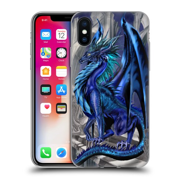 Head Case Designs Officially Licensed Ruth Thompson Dragons Nightfall Soft Gel Case Compatible with Apple iPhone X / iPhone XS