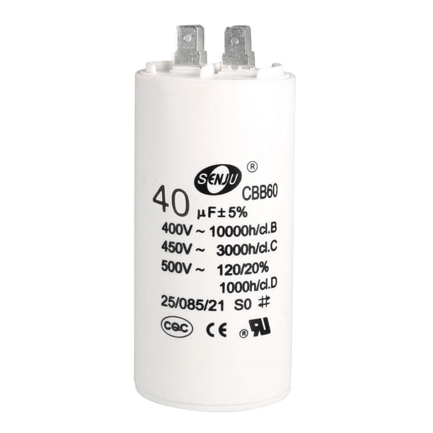 Condensateur 40µF 40x90mm D'origine Karcher Pour Nettoyeur Vapeur - Neuf - Réf. 66612980
