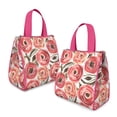 thumbnail image 2 of Pioneer Flower Floral Print Pattern Insulated Lunch Bag for Women & Adults,Large Portable Soft Cooler Lunch Bag,Thermal Food Storage Tote with Pearl Cotton,8.66L,8.75x5.75x9.5 Inch, 2 of 6