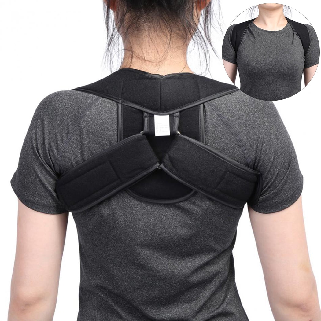 Bangcool Correcteur de Posture Ceinture de Clavicule Respirante Support de Dos pour les Adultes Walmart