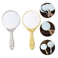 thumbnail image 4 of GOOHOCHY 2 Pcs Small Round Retro Vanity Mirror Durable Mirror .7X13.2X3CM Silver, 4 of 8