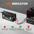 thumbnail image 4 of Cargador de batería de litio LiTime 14.6V 40A para 12V LiFePO4, 4 of 9