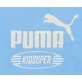 thumbnail image 2 of Puma Kidsuper Crewneck Mens Active Sweatshirts Size M, Color: Pink/Light Blue, 2 of 3