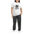 thumbnail image 5 of CafePress - Be A Pirate Women's Light Pajamas - Women's Short Sleeve Print T-Shirt and Pants Light Cotton Pajama Set, 5 of 7