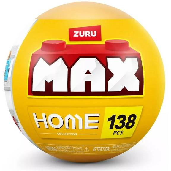 MAX Brick Construction HOME Mystery Pack [Up to 181Pieces]