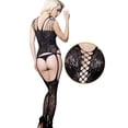 thumbnail image 2 of Baby Doll Adda Lingerie Modelo BS-Salerno, Bodu de red, Color negro, 2 of 3