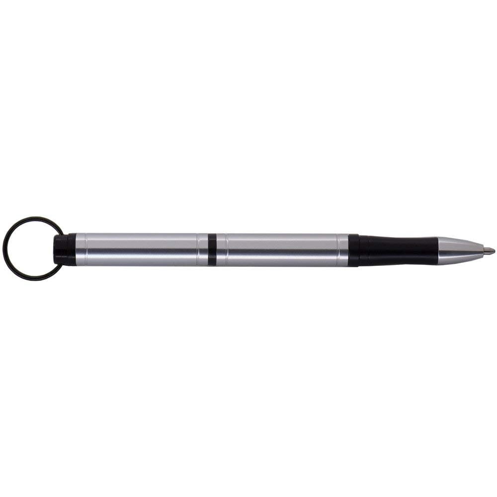 Fisher Space Pens BP Backpacker Pen Colored Aluminum w/Key Chain Silver