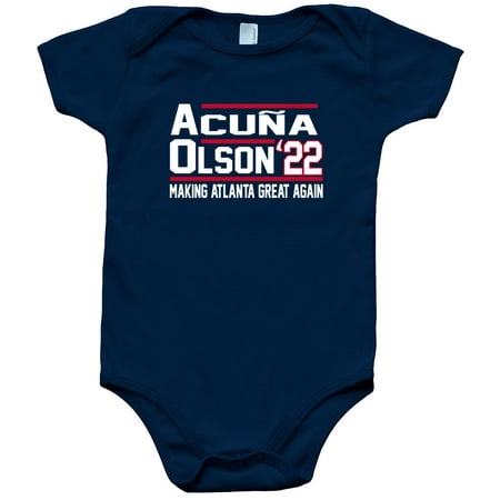

Braves Ronald Acuna Matt Olson 22 Baby 1 Piece