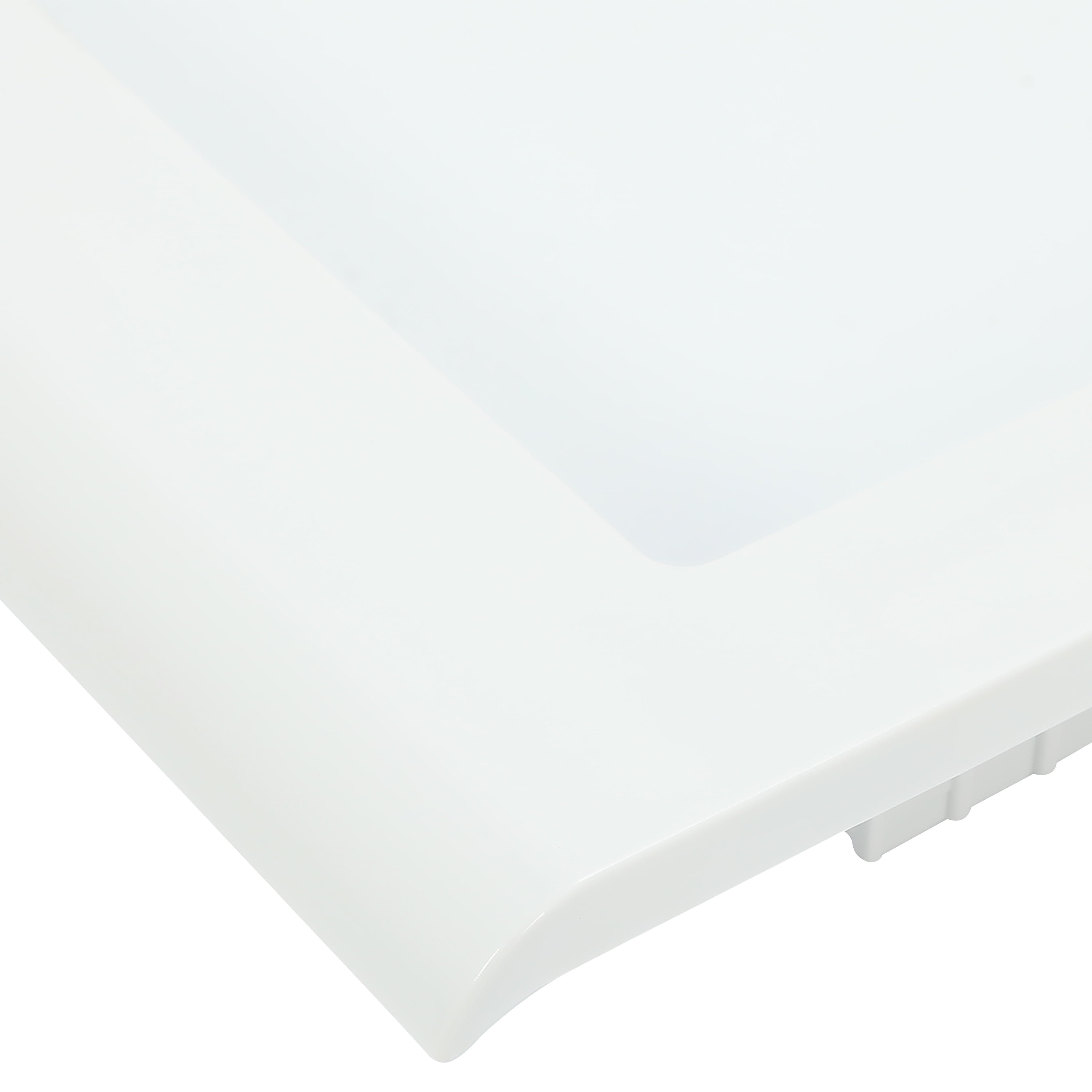 Kojem 1PCS White Glass Shelf Compatible with Whirlpool Maytag Refrigerator W10276341