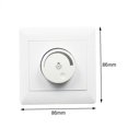 thumbnail image 2 of Rotary Dimmer Knob 250v Controller Led Light Dimmer Switch Lamp Lighting Accessories, 2 of 5