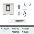 thumbnail image 6 of Amerock Appoint Chrome Single Prong Robe Hook, 6 of 9