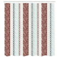 thumbnail image 2 of Ambesonne Rose Shower Curtain, Art Classical Victorian Motifs, 69"Wx75"L, Pale Redwood, 2 of 4