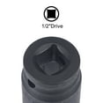 thumbnail image 4 of Uxcell 1/2" Drive by 20mm 6-Point Impact Socket, CR-V Steel 1.54" Length, Shallow Metric Sizes, 4 of 5