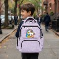 thumbnail image 4 of Aplkyhs Cute Horse Backpack for Students 6-18 Multi-pocket Lightweight Water Resistant 17 Inch School Bag for Elementary Middle High School, 4 of 7