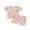 Pink, variant on Bagilaanoe 2pcs Toddler Baby Girl Shorts Set Short Sleeve Floral T Shirt Tops + Shorts 6M 12M 18M 24M 3T 4T Kids Casual Summer Clothes