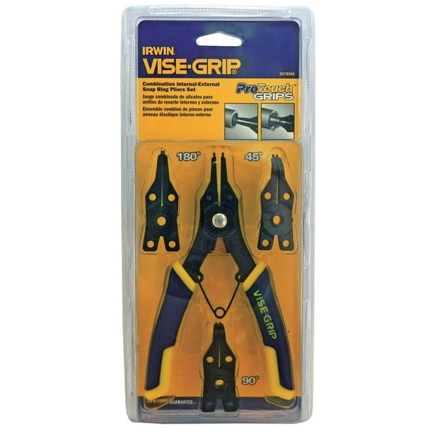 Pinza Alicate convertible para anillos elásticos IRWIN
