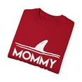 thumbnail image 3 of Mommy Shark | Boy Mom | Wifey | New Mom Gift | Funny Mom | Wifey Unisex Garment-Dyed T-shirt, 3 of 4