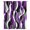 Purple, variant on Pink Stripe Sheer Curtains 84 Inches Long, Gradient Grey Moire Geometric Modern Abstract Light Filering Curtains, Breathable Simi Curtain Privacy Drapes for Living Room Bedroom Window Treatment