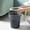 Striped Waste Bin Under $5 a2, variant on Fufafayo Striped Trash Can, Waste Bin Without Lid with Bag Retainer Ring, 3 Gallon Plastic Garbage Bin for Kitchen, Bathroom, Bedroom, Office or Living Room, Home Use Organizer