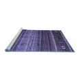 thumbnail image 2 of Ahgly Company Machine Washable Indoor Square Oriental Blue Traditional Area Rugs, 7' Square, 2 of 4