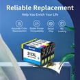 thumbnail image 2 of 212XL 212 Ink Cartridges for Epson Printer Ink Replacement for Epson 212 Ink Cartridges Work with Epson XP-4100 XP-4105 Workforce WF-2830 WF-2850 (2 Black, Yellow, Magenta, Cyan, 5 Pack), 2 of 7