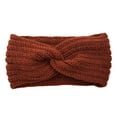 thumbnail image 1 of Diadema de ganchillo Qarigey banda para El sudor transpirable deportiva café oxidado, 1 of 6