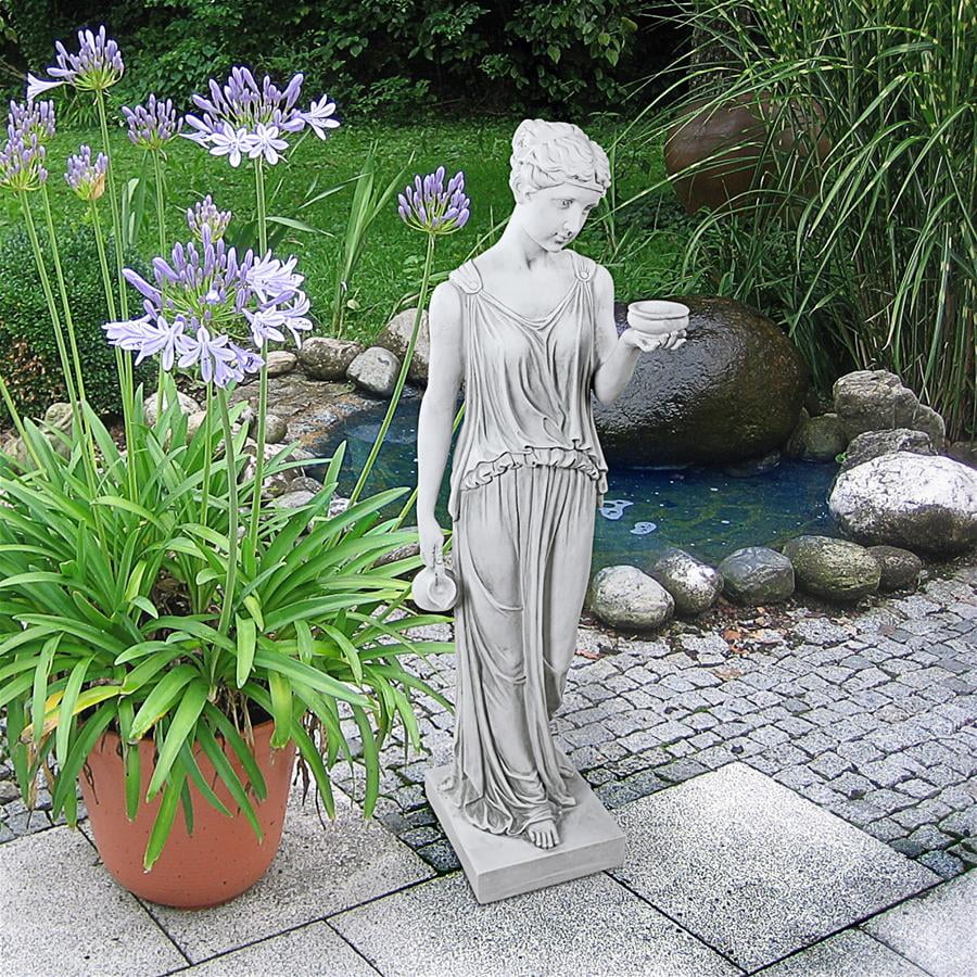 Design Toscano Hebe the Goddess of Youth Greek Garden Statue, Large 32