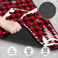 thumbnail image 2 of Salouo Christmas Tree Buffalo Plaid for 4-Piece Floor Mats, Custom Fit Car Mats All-Weather Car Foot Mats Automotive Floor Mats for Cars, Trucks, SUVs, Vehicle Floor Liner, 2 of 7