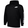 thumbnail image 2 of Men's Fanatics  Black Philadelphia Eagles Big & Tall Full-Zip Hoodie, 2 of 3