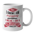 thumbnail image 1 of Impressively Awesome Marriage Counselor, Counseling Coffee & Tea Mug Cup (11oz), 1 of 1
