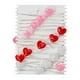thumbnail image 1 of Decoración para el Día de San Valentín: 3 m, 30 luces LED en forma de corazón, funciona con pilas, 8 modos, rojo, blanco, cadena de luces con temporizador, románticas para San Valentín., 1 of 3