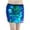 Blue, variant on Sequin Skirt Sparkly Mardi Gras Belly Dance Mini Skirts for Women