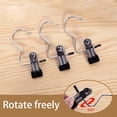 thumbnail image 4 of Bewildely 10 piezas interior exterior Metal ropa titular Clip surtido ropa interior calcetines medias gancho Clips surtido Kit perchas Almacenamiento y organización del hogar Bewildely HA071435-00B, 4 of 6