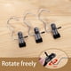 thumbnail image 2 of Ounissouiy 10 piezas interior exterior Metal ropa titular Clip surtido ropa interior calcetines medias gancho Clips surtido Kit perchas Almacenamiento y organización del hogar Ounissouiy HA071435-00B, 2 of 6