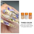 thumbnail image 3 of MUSEYA Diy Nail Foils Plastic Wall Mount Assorted Color 3 Bottles Set, 3 of 6