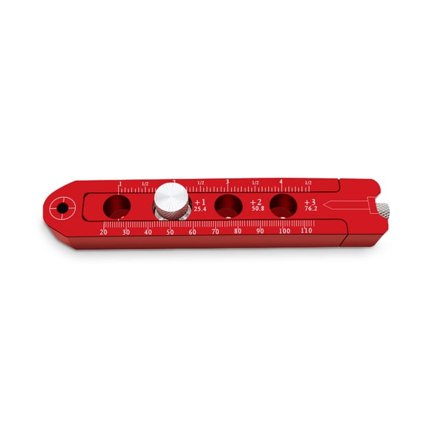 Aleación de aluminio dibujo de carpintería brújula carpinteros estudiantes bricolaje muebles madera círculo scriber industrial bolsillo mano herramienta AweSitey TO007872-00B
