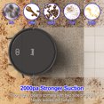 thumbnail image 2 of INSE Robot Vacuum 2000Pa Strong Suction Self-charging Robotic Vacuum Cleaner Ideal for Pet Hair Hardwood Floors, 2 of 9