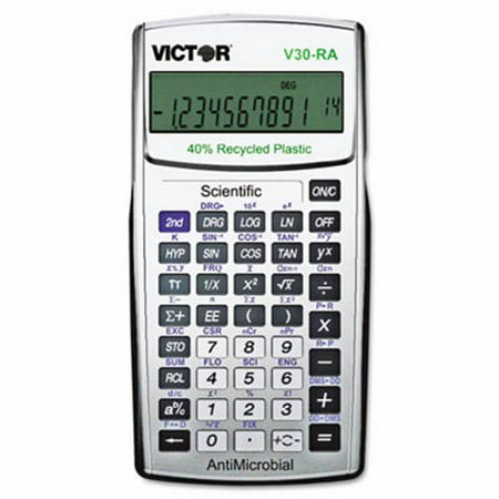 Victor Scientific Recycled Calculator w/AntiMicrobial