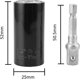 thumbnail image 2 of 7-19mm Universal Wrench Head Set Socket Sleeve Ratchet Bushing Spanner Key Magic Hand Tools W/Adapter /Gold, 2 of 4